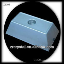 Rectangle Plastic LED Light Base for Crystal